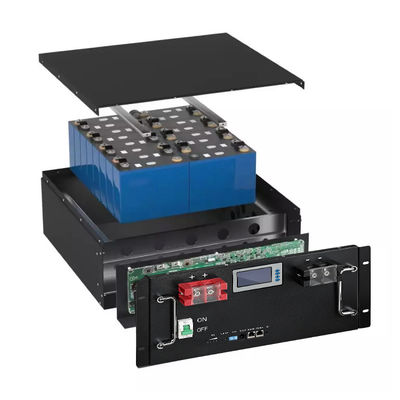 Cổng truyền thông CAN 51.2V 100Ah 150Ah 280Ah LiFePO4 pin cho hệ thống năng lượng mặt trời