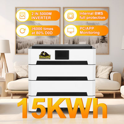 Metal Case Lithium Ion 51.2V Hệ thống lưu trữ pin năng lượng mặt trời thương mại gia đình 10kwh