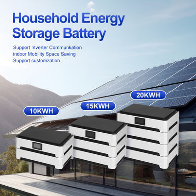 Metal Case Lithium Ion 51.2V Hệ thống lưu trữ pin năng lượng mặt trời thương mại gia đình 10kwh