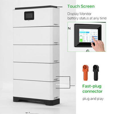 Kết nối lưới lai kết hợp rộng rãi Inverter LFP mô-đun xếp chồng pin điện áp cao Hệ thống lưu trữ năng lượng gia đình 15-40