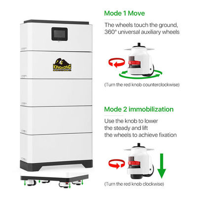 Kết nối lưới lai kết hợp rộng rãi Inverter LFP mô-đun xếp chồng pin điện áp cao Hệ thống lưu trữ năng lượng gia đình 15-40