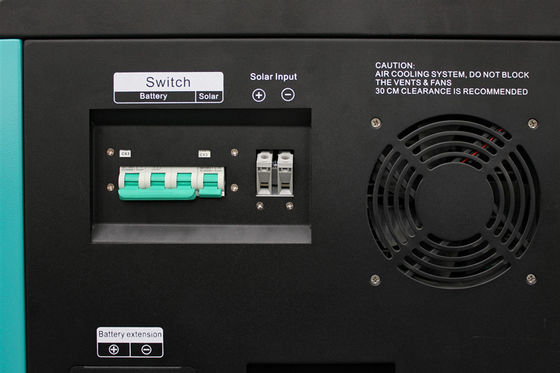 Hệ thống lưu trữ năng lượng mặt trời gia đình 10kw với máy phát điện 12v và pin lithium 48v 200ah