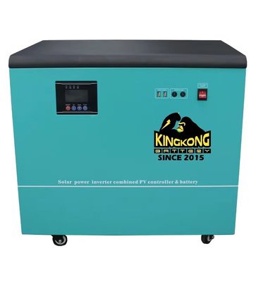 Hệ thống lưu trữ năng lượng mặt trời gia đình 10kw với máy phát điện 12v và pin lithium 48v 200ah