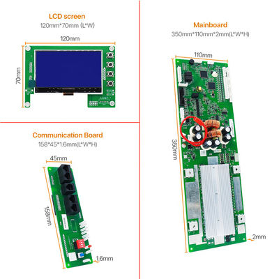 16S 48V Smart BMS cho hệ thống năng lượng mặt trời 100A 200A LiFePO4 Hệ thống quản lý pin