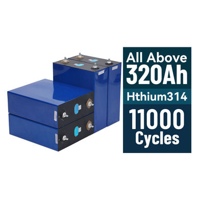 Tỷ lệ xả 1C 5kWh 100Ah 200Ah 280Ah 314Ah LiFePO4 pin để lưu trữ năng lượng tế bào
