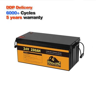 24V 50Ah 60Ah 100Ah 200Ah 230Ah 300Ah 400Ah 460Ah Iron Lithium LifePo4 pin với BMS