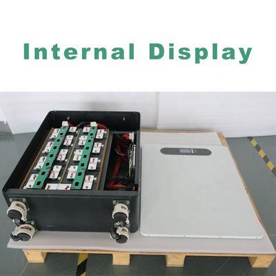 280Ah ắc quy dọc DIY hộp pin với bánh xe và thép trắng Stand Up Case