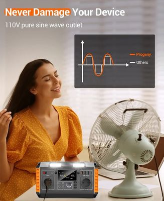 Giải pháp di động chạy bằng pin lithium-ion pin mặt trời 520WH