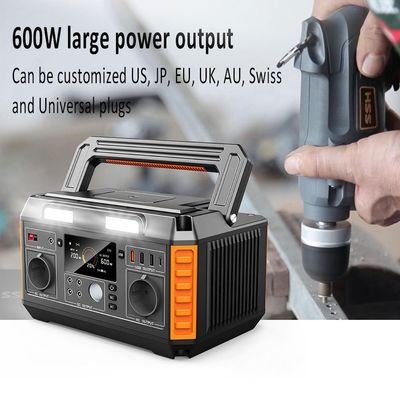 Giải pháp di động chạy bằng pin lithium-ion pin mặt trời 520WH