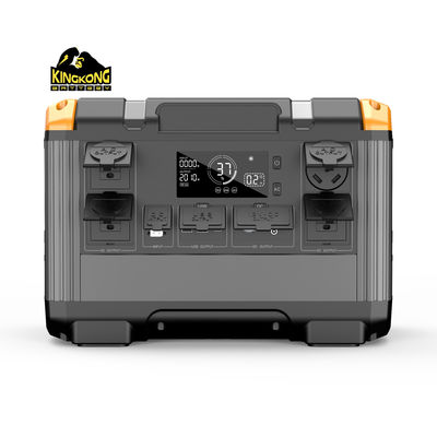 Trạm điện ngoài trời khẩn cấp 2400w với loại pin LiFePO4 và thời gian sạc nhanh