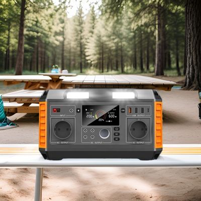 Trạm điện mặt trời di động 700W có thể tùy chỉnh với pin lithium ion và đầu ra 520WH