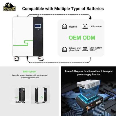 Hệ thống lưu trữ năng lượng pin mặt trời lai 48V 51.2V 280ah 300ah 304ah 320ah