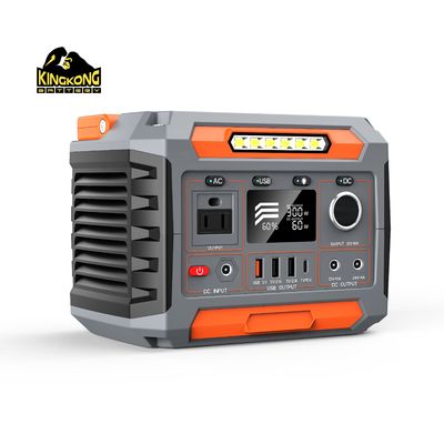 1x AC Pure Sine Wave Output Phương tiện cung cấp năng lượng mặt trời với đèn pin và pin lithium ion