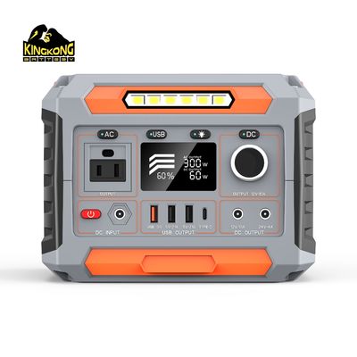1x AC Pure Sine Wave Output Phương tiện cung cấp năng lượng mặt trời với đèn pin và pin lithium ion