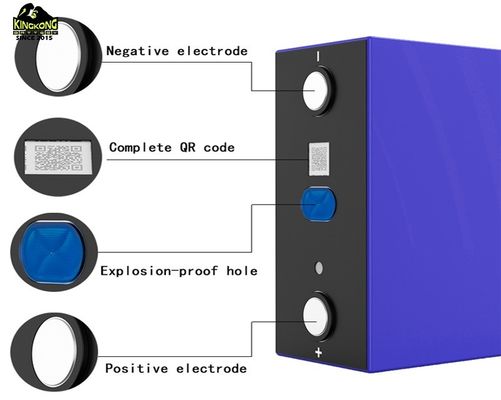 280Ah 314Ah pin pin LiFePO4 prismatic cho các giải pháp lưu trữ năng lượng mặt trời OEM