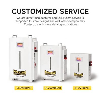 Bộ pin năng lượng mặt trời tùy chỉnh 48V Volt 100Ah 200Ah 300Ah Lifepo4 10Kwh 15Kwh 5Kw Pin Lithium pin trên bánh xe