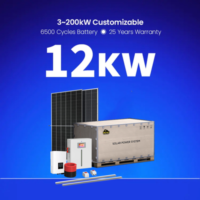 Hệ thống điện năng lượng mặt trời 5kw/10kw hòa lưới, độc lập, lai ghép, Bộ pin mặt trời gia đình, Tấm pin silicon đơn tinh thể, Tấm pin silicon đa tinh thể