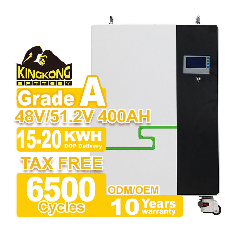 48V 51.2V LiFePO4 Bộ pin 200Ah 300Ah 400Ah 15kWh 20kWh Để lưu trữ năng lượng mặt trời