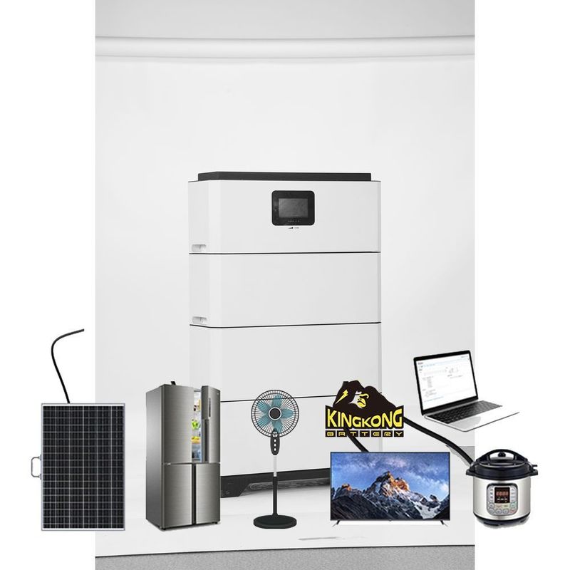Phân chia HV pin xếp chồng 15kWh 20kWh 30kWh Đối với hệ thống lưu trữ năng lượng mặt trời 51.2v 100ah
