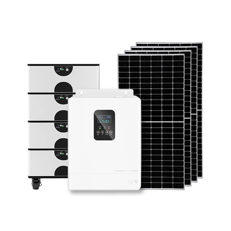 Hệ thống năng lượng mặt trời 10kw hoàn chỉnh với chứng chỉ CE và dịch vụ lắp đặt miễn phí