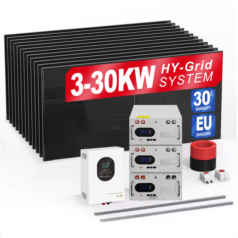 Nhà năng lượng mặt trời Lưu trữ năng lượng Hệ thống điện Nhà đặt cho nhà 6000 Deep Cycle Lipo4 Bộ pin cho nhà lưu trữ năng lượng điện