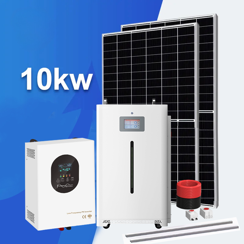 Bộ chuyển đổi hiệu quả của Bộ pin Lithium 51.2 Volt 10KW Hệ thống lưu trữ năng lượng mặt trời độc lập khỏi lưới điện cho Hệ thống năng lượng mặt trời gia đình
