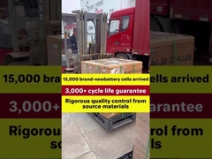 15000 pin lithium-ion mới đã đến, đảm bảo hơn 3000 chu kỳ sử dụng.