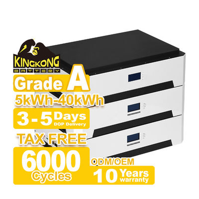 Growatt 51.2v 10kwh 20kwh 30kwh 50kwh Lifepo4 Lithium Ion Hệ thống mặt trời gia đình