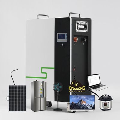 RS232 Cổng truyền thông OEM Lưu trữ năng lượng mặt trời 5kwh 48v 100ah Lifepo4 Pin tường