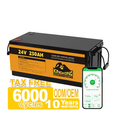OEM 24V 100AH 200AH 230AH 12V Li Ion pin Pack cho hệ thống mặt trời RV xe máy điện thuyền