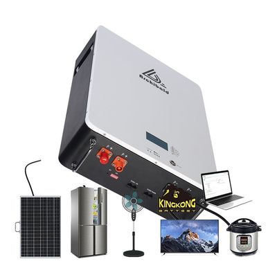 Hệ thống điện 48V 200Ah pin lithium ion 10Kwh LiFePo4 pin để lưu trữ năng lượng mặt trời