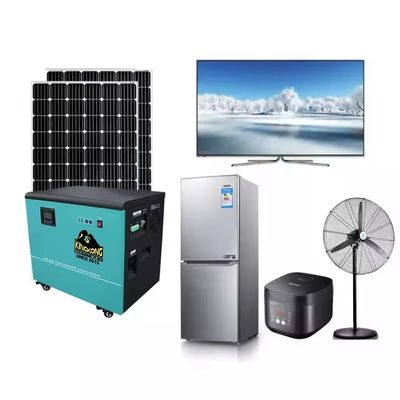 Hệ thống lưu trữ năng lượng mặt trời gia đình 10kw với máy phát điện 12v và pin lithium 48v 200ah