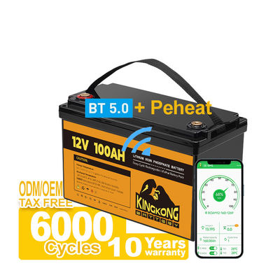 110/120/220/230V Điện áp đầu ra 12,8V 100Ah 200Ah 300Ah LFP pin lithium ion