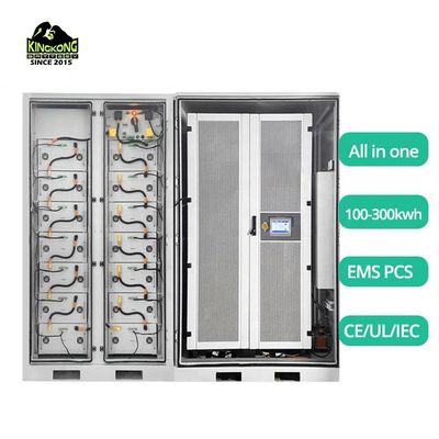 200kw 300kw 200kwh 500kw pin mặt trời 150kw 6m cáp PV Hệ thống lưu trữ năng lượng lai