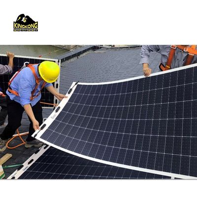 166mmx166mm Kích thước tế bào tấm pin mặt trời bán linh hoạt 500W Đối với người mua quốc tế OEM / ODM