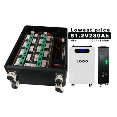 24V 48V 230AH 280AH 16s DIY pin Box cho tùy chỉnh OEM Box 15kwh Lifepo4 pin