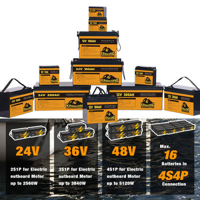 Khả năng thoát 12V 24 48V Volt 5 7 9 12 14 18 20 24 28 35 50 100 110 120 150 200 300Ah Amp Hour Hr Deep Cycle Lifepo4 Lithium Ion Battery